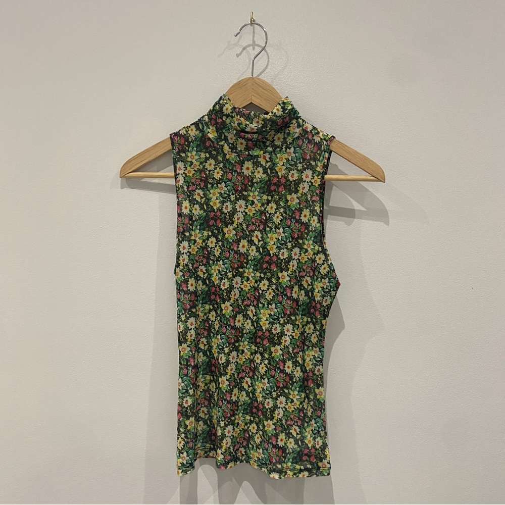 AFRM Sleeveless Floral Top